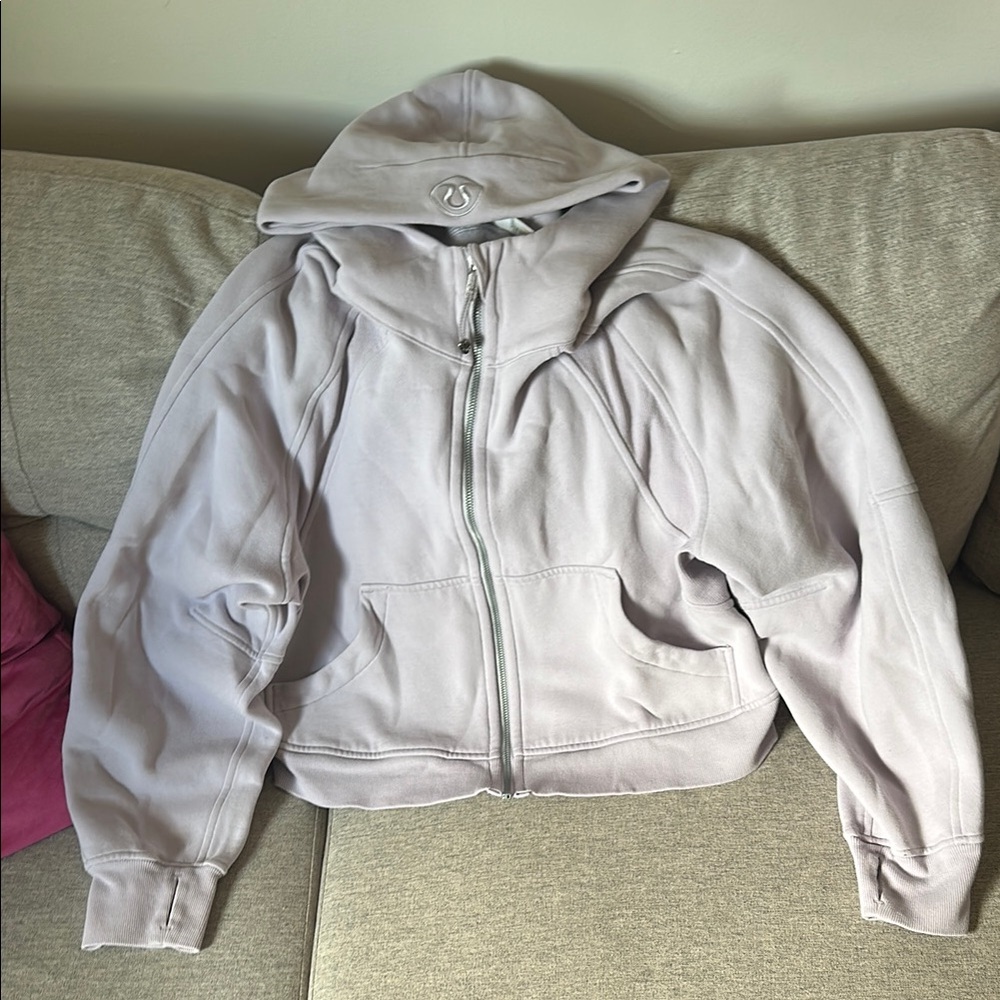Lululemon Athletica Purple Bomber Jacket